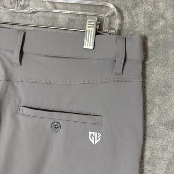 NWT Graham Luxe Shorts Mens Size 36 Trace Gray Performance Soft Stretch Golf - Picture 4 of 12